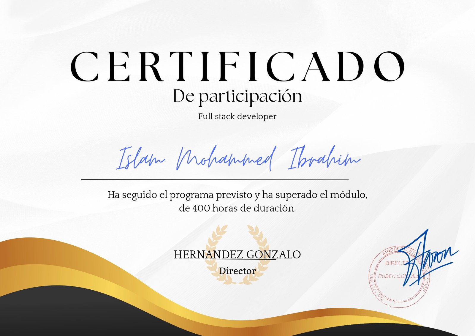 Professional Certificate